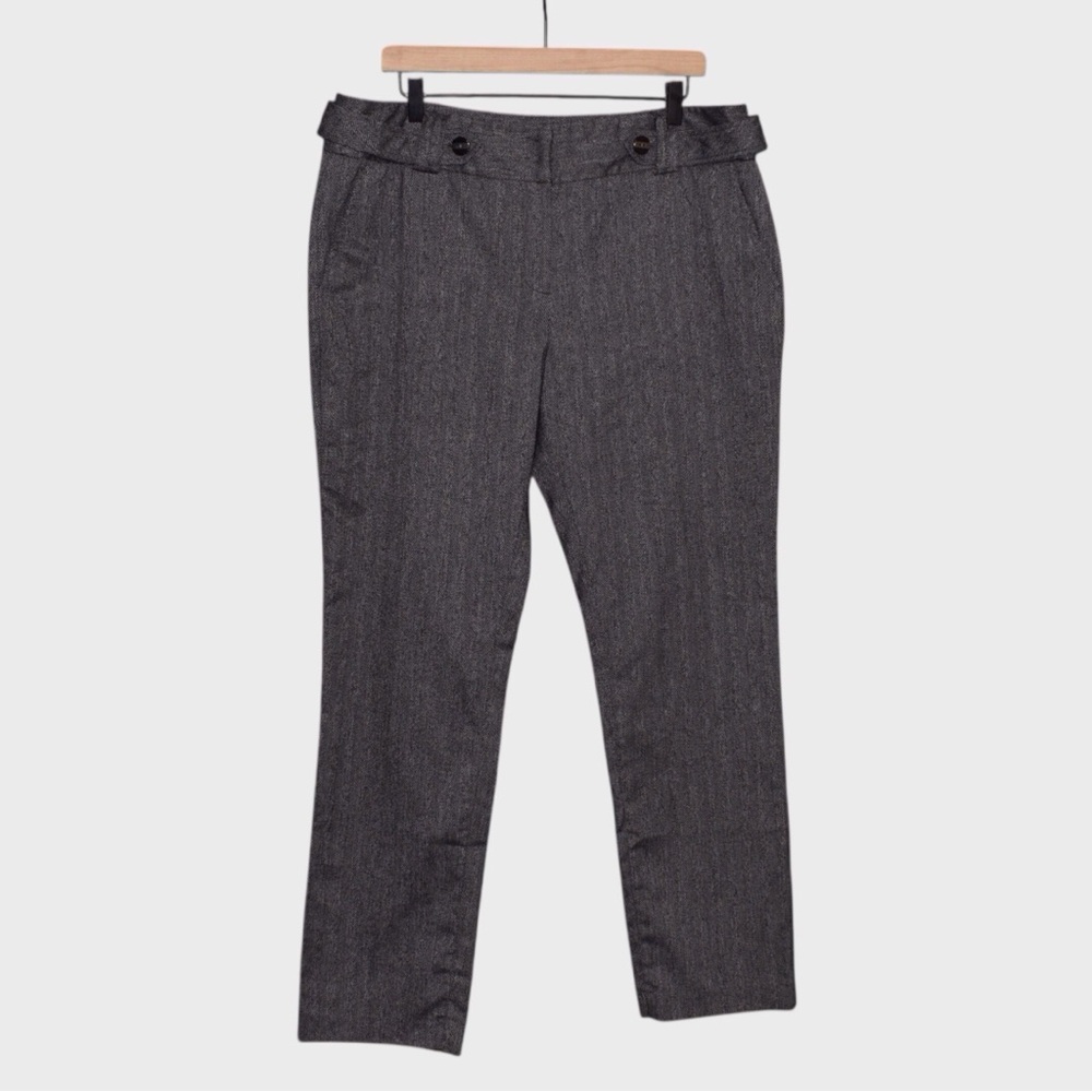 Apt 9 High Rise Straight Leg Stretch Suiting Pants